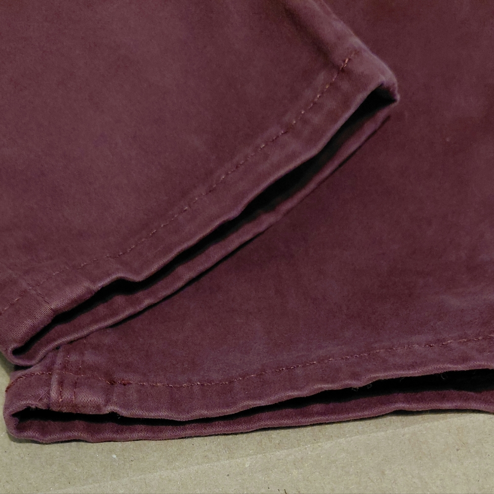 Hudson Nico 29 Midrise Super Skinny Brushed Merlot Hudson Jeans Super Soft - Picture 5 of 12